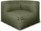 Feel Furniture - Binnen & Buiten bank - Odin - Hoekstuk - Groen