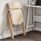 SoBuy FST40-Wx2 - Klapstoel - Opvouwbaar met Zitkussen - Wit (2 stuks)