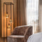 Atmooz - Vloerlamp Basra - Staande Lamp - Stalamp - Woonkamer - Zwart - Hoogte 160cm - Metaal