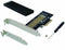 Conceptronic EMRICK05BS - M.2 NVMe PCIe Kaart - Incl. Heat Sink - 40 mm x 102 mm x 18 mm