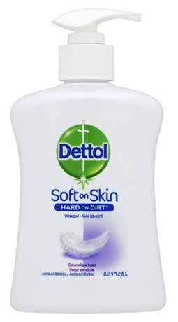 Dettol Handzeep - Antibacterieel - Gevoelige Huid - 250ml x6 - Voordeelverpakking