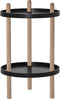 Bloomingville - Bartafel - MDF/Hout - 40 cm Rond - Zwart