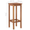 vidaXL - 3-delige - Bartafel - en - -stoelenset - massief - acaciahout