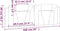 vidaXL Viana - Hoofdbordkussen - Kunstleer - 160 cm - Wit