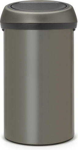 Brabantia Touch Bin - Prullenbak - 60 l - Platinum
