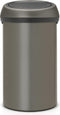 Brabantia Touch Bin - Prullenbak - 60 l - Platinum