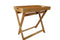 Ceruzo Bijzettafel Malibu - Inklapbaar - Afneembaar Dienblad - 50 cm - Bruin