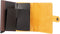 Secrid Pasjeshouder / Kaarthouder - Kunstleer - Miniwallet Vintage - Geel