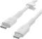 Belkin BOOST↑CHARGE Flex - USB-C Kabel - Snelladen tot 50% in 36 min - Wit
