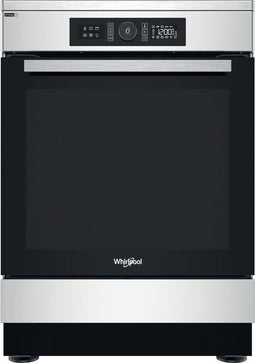 Whirlpool WS68IB8ACX/FR - Vrijstaand fornuis - Inductiekookplaat 8 functies - Roestvrijstaal