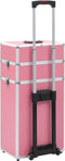vidaXL - Make-up - trolley - aluminium - roze