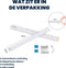 Keukenverlichting Onderbouw Led 2 stuks– met Bewegingssensor – 40 cm – USB Oplaadbaar - Sensor Lamp – Draadloos
