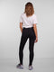 PIECES PCHIGHFIVE FLEX - Dames Jeans - Stretch - Zwart (M)
