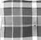 vidaXL - Palletkussen - ruitpatroon - 80x40x12 - cm - stof - ruitpatroon - grijs