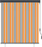 vidaXL-Rolgordijn-voor-buiten-140x250-cm-geel-en-blauw