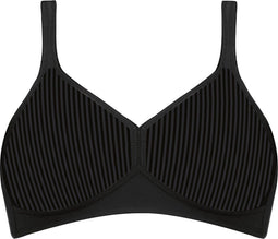 Triumph Modern Soft + Cotton - Beha zonder beugel - Zwart - Maat 110C