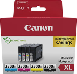 Canon 9254B010 - Inktcartridge - Origineel - Hoog (XL) rendement - Zwart Cyaan Magenta Geel (4 stuks)