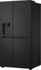 LG GSLC40EPPE - Amerikaanse koelkast - Side-By-Side - Zwart