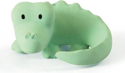 Tikiri Bijt- en Badspeelgoed met Rammelaar - Krokodil