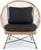 the outsider loungestoel emily - naturel