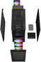 DeepCool CH560 Digital - Mid-tower PC-behuizing - 3 x 140 mm ARGB-ventilatoren - Zwart