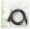 DisplayPort-Kabel - DisplayPort Male - DisplayPort Male - 4K@60Hz - Vernikkeld - 3.00 m - Rond - PVC - Zwart - Polybag