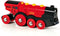 BRIO 33592 - Rode locomotief op batterijen - Met knoppen en geluid (2 stuks)