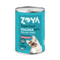 Natvoer Zoya Superfood Puppy Duck 400 g