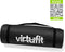 VirtuFit NBR Fitnessmat - Antislip - Schokabsorberend - Zwart - 180 x 60 x 1,5 cm
