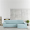 Hoes voor chaise longue met lange armleuning rechts Eysa BRONX Aquamarijn 170 x 110 x 310 cm