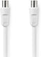 Nedis CSGL40020WT15 - Coaxiale Kabel - 150 cm - Wit