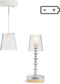Lundby Set - Lampen transparant (vloer+hang).