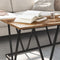 vidaXL - Koffietafel - in - Oude - Hout - 100x50x40 - cm - Gecomposeerd - Hout - en - Metaal