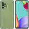 iMoshion Hoesje Geschikt voor Samsung Galaxy A52 (4G) / A52s / A52 (5G) Hoesje Siliconen - iMoshion Color Backcover - groen