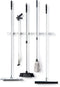 Toolflex Bezemhouder - Tuingereedschap Ophangsysteem - Aluminium rail 94 cm - 5 houders - Wit