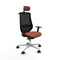 Bureaustoel Piqueras y Crespo D086N2H Bruin Zwart