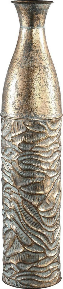 PTMD Conroy Fles - H62,5 x Ø14 cm - Metaal - Koper