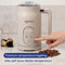 Safecourt kitchen Elektrische Melkopschuimer – 100% PFAS-vrij – Display & Temperatuurregeling –