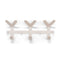 FRONDO Wandkapstok - Staal - 4 haken - Silky Taupe