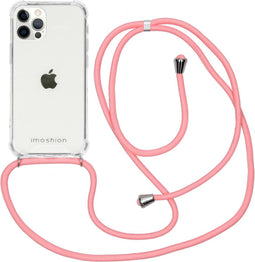 iMoshion Hoesje Geschikt voor iPhone 12 Pro / 12 Hoesje Met Koord - iMoshion Backcover met koord - Transparant