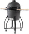 Grill Guru Kamado Original Large - Houtskoolbarbecue - Compleet met accessoires - Grijs