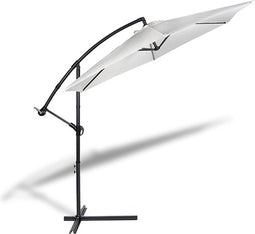 909 Outdoor - Zweefparasol - Staal frame - Ø300 cm - Crème