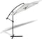 909 Outdoor - Zweefparasol - Staal frame - Ø300 cm - Crème