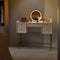 Samira Kaptafel - Touch LED Spiegel - 5 Lades - Wit/Goud
