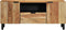 vidaXL - TV - Kast - 105x33,5x46 - cm - Massief - Acaciahout