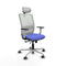 Piqueras y Crespo 1B086G2 - Bureaustoel - Verstelbare hoogte 50-62 cm - Licht Blauw