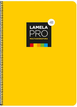 Schrift Lamela Geel 100 Lakens Din A4 (5 Stuks)
