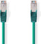 CAT6 Netwerkkabel - RJ45 Male - RJ45 Male - S/FTP - 0.25 m - Rond - LSZH - Groen - Envelop