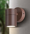 EGLO Tomelloso - Wandlamp Buiten - IP44 - Donkerbruin - 12 cm