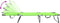 vidaXL - Opvouwbare - Ligbed - Draagbaar - Groen - 600D - Oxford - Stof